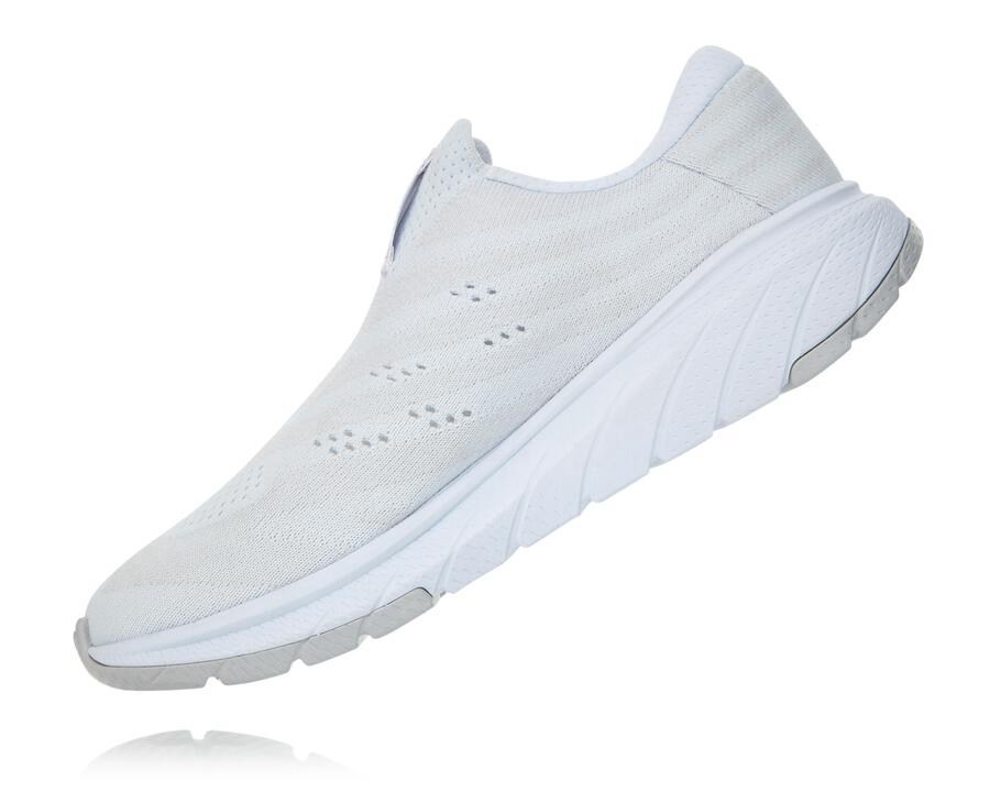 Zapatillas Asfalto Hoka One One Mujer - Cavu 3 Slip - Blancas - HCF940351